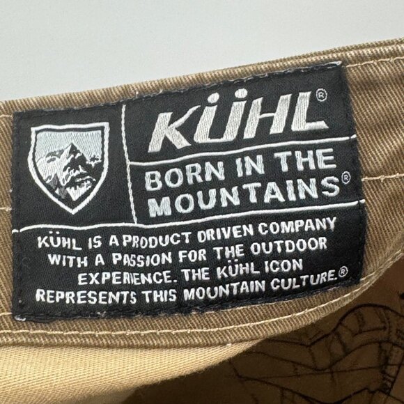 Kühl Rydr Mens Pants 34x33 Relaxed Fit Durable Cotton Blend Outdoor Wear Brown - Picture 11 of 12